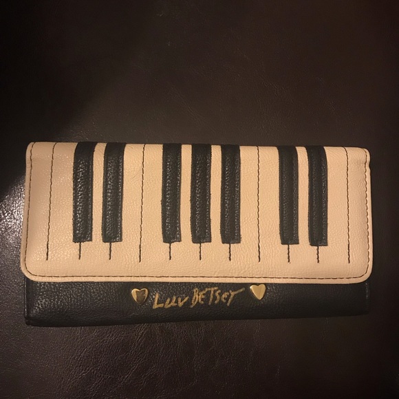 Betsey Johnson Handbags - Betsey Johnson Piano Wallet